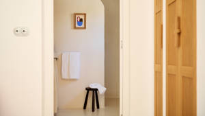 Salle de bain de la chambre Family Deluxe à l'Hotel Petunia Ibiza