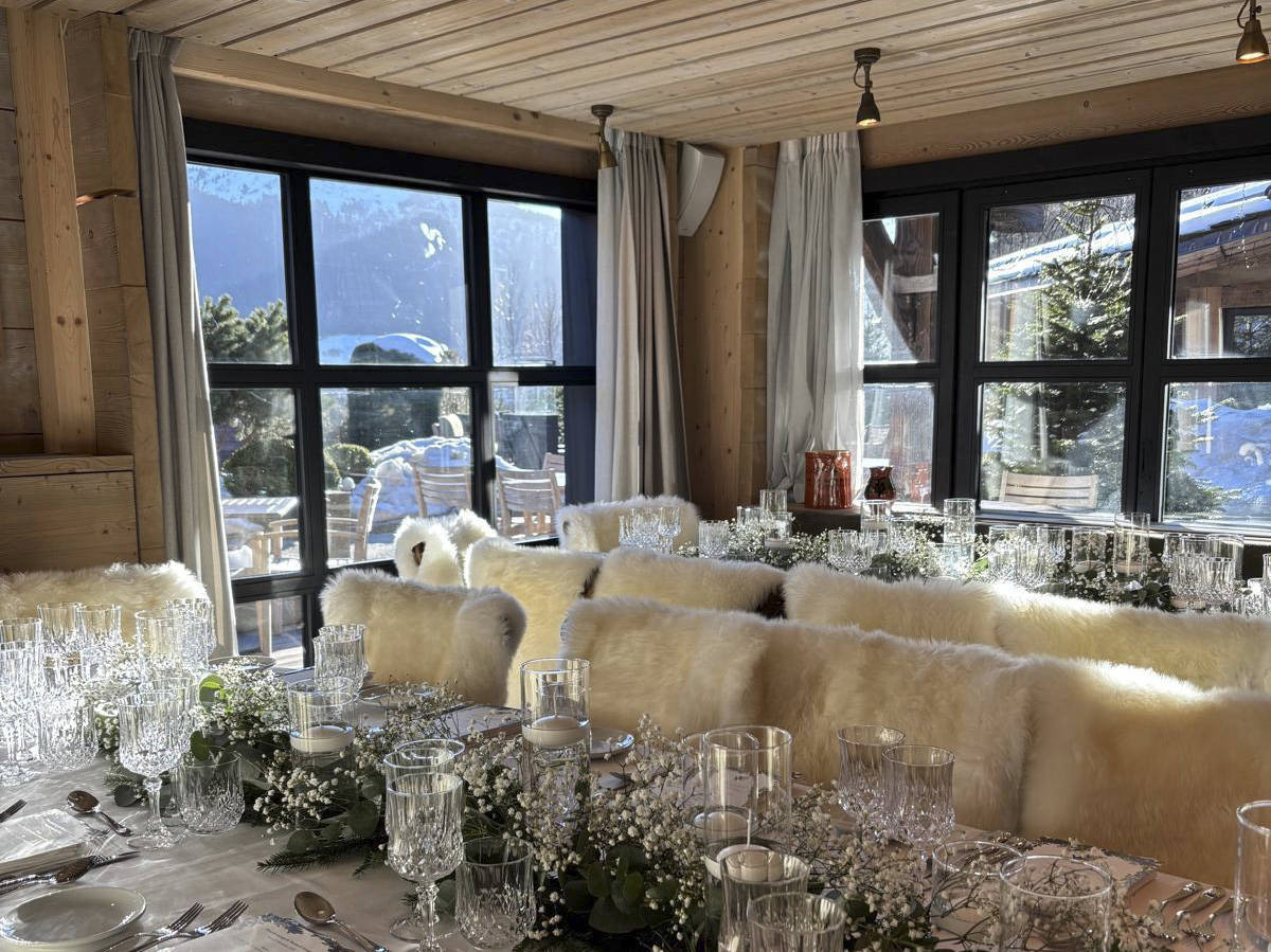Espacios para eventos en Megève