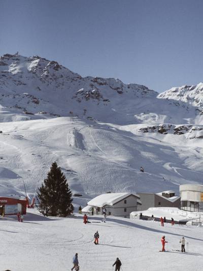 Pistes de ski et école de ski à Val Thorens, meilleure station de ski d'Europe, Beaumier