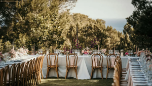 Espacio exterior para eventos en Ibiza