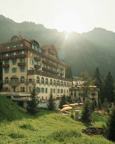 Grand hotel Belvedere vue extérieur