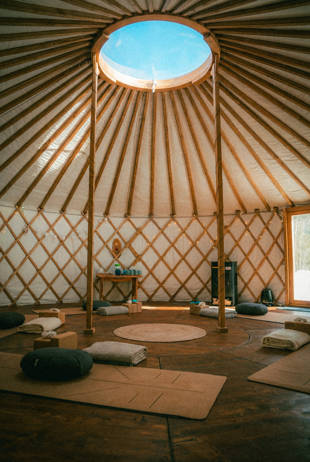 Yurt inside 1