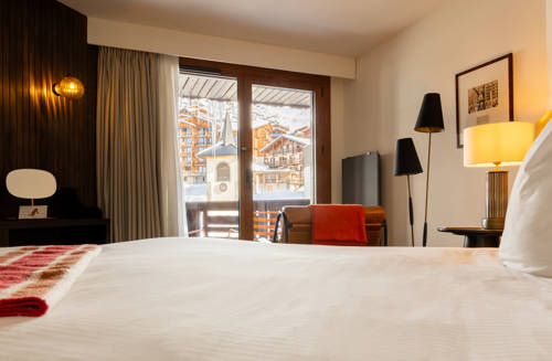 Chambre double à Val Thorens avec vue