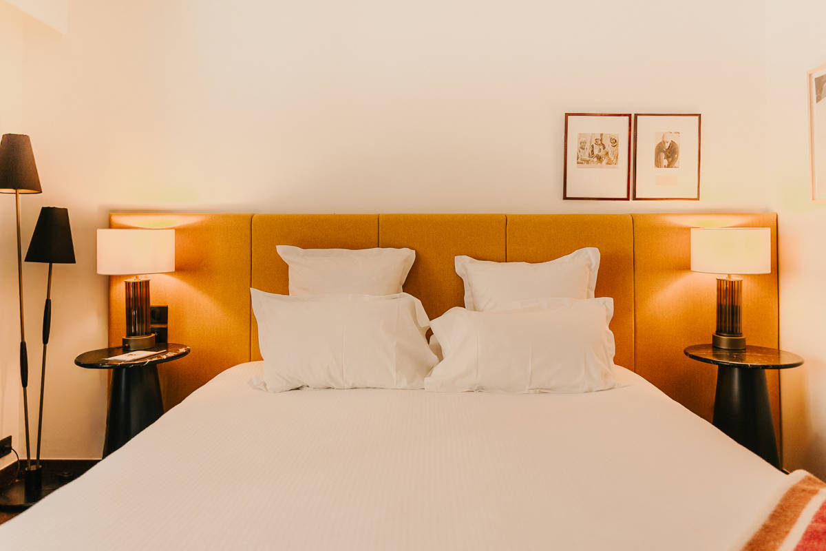 Détail du lit en chambre Confort à Val Thorens 3