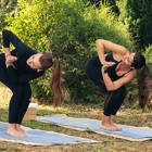 people doing yoga