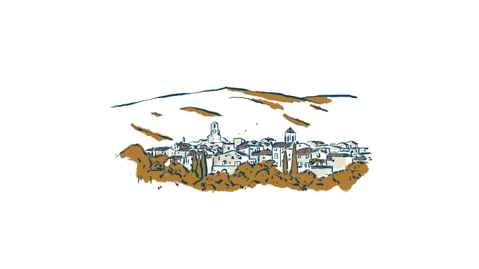 LOURMARIN Illustration