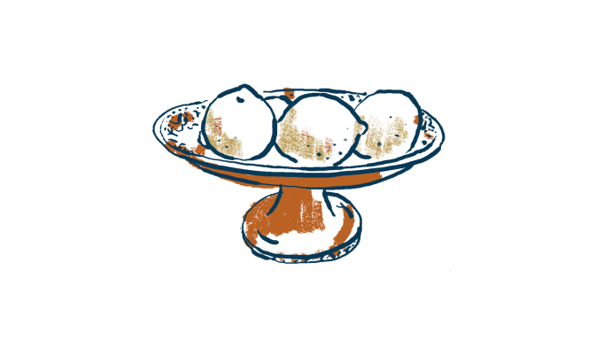 Bucket with lemons illustration